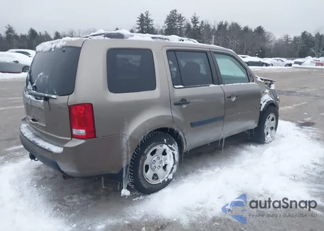 2010 Honda Pilot Lx from USA, damaged, VIN 5FNYF3H22AB013845